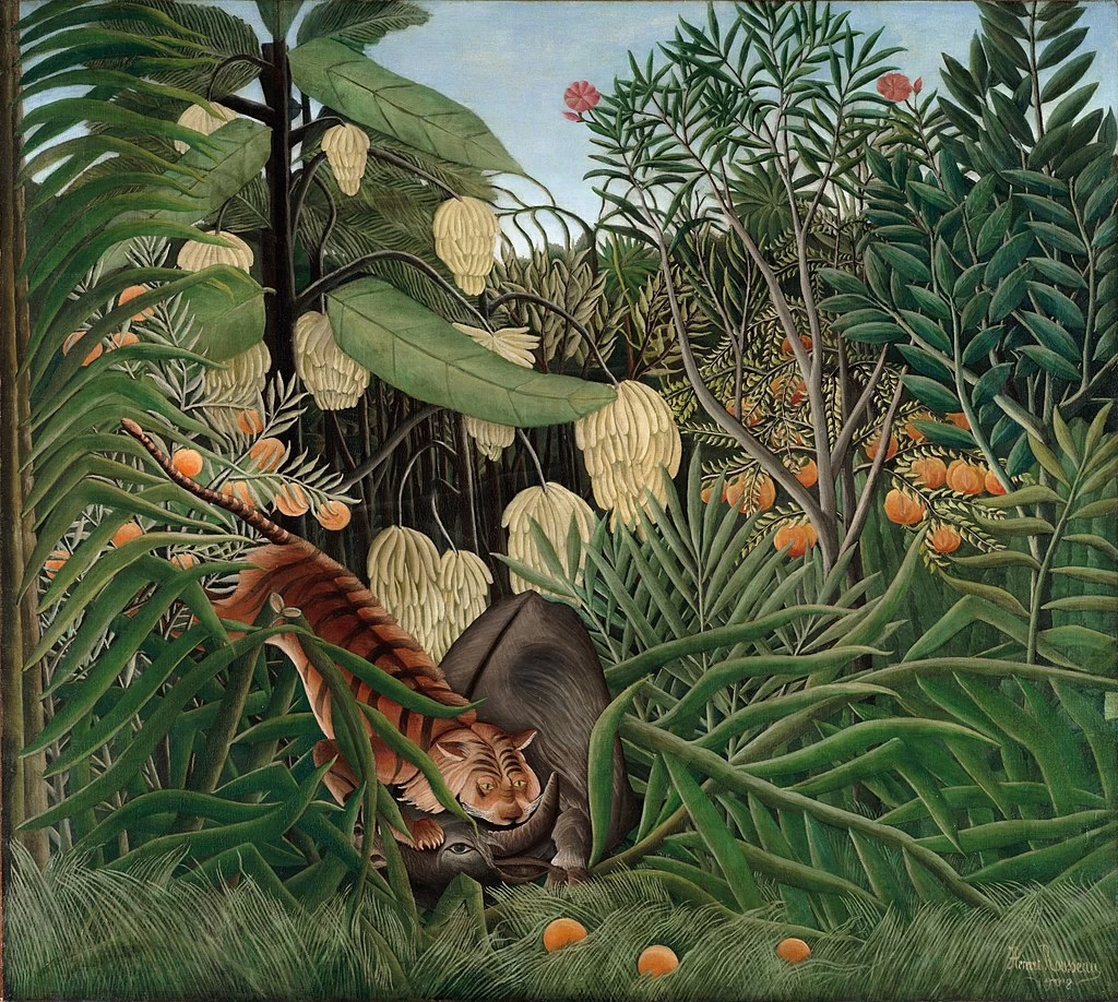 Lotta tra una tigre e un bufalo - Cleveland Museum of Art